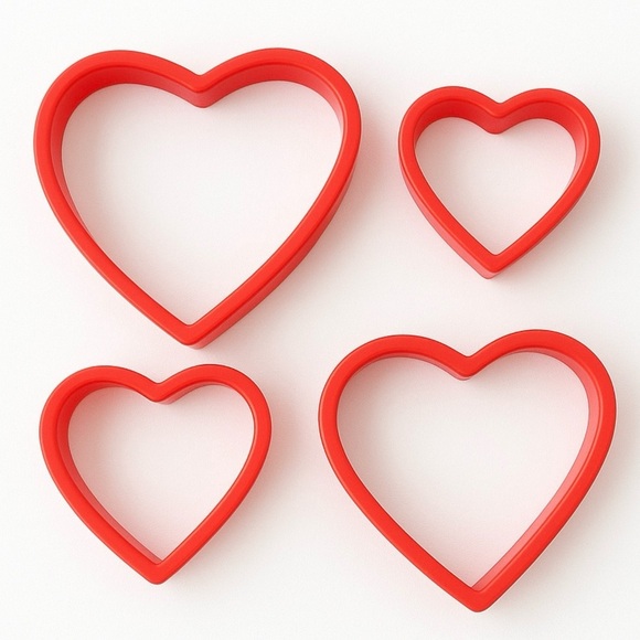 Cookie Cutter Heart Shaped Nesting Set - Picture 2 of 13